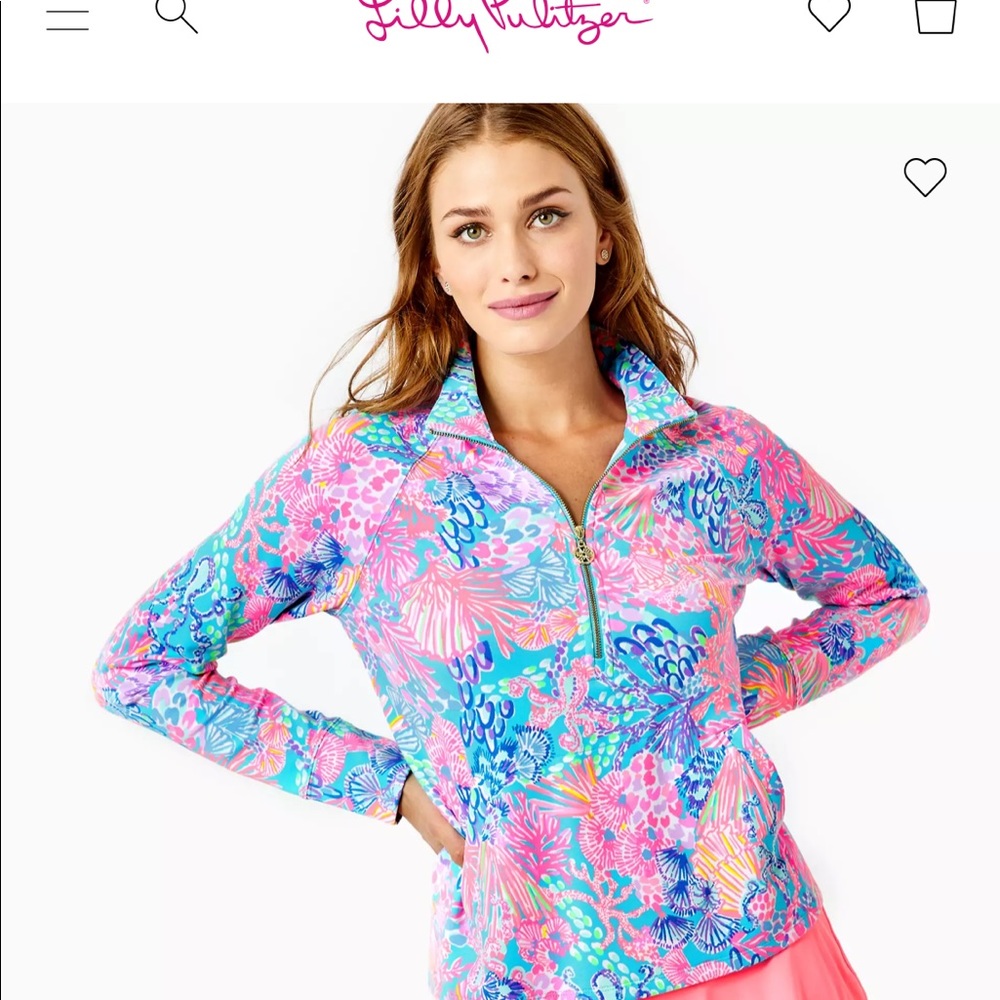 Lilly Pulitzer Melena Popover - splendor in the sand - Picture 4 of 5